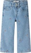 Name It Nmfrose Wide Jeans 3614za B Str 116 - Blå Bukser Denim hos Mag...