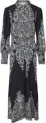 YAS Yasbirma LS Long Shirt Dress S. E Kvinde Sort Maxi Kjoler Regular ...