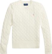 Polo Ralph Lauren 20/2 Cottoncable Cn-tp-swt Str S - Warm White W/hint...