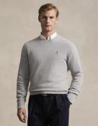 Polo Ralph Lauren 32/2 Cottonlsl-plo Mand Andover Heather Sweaters Str...