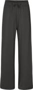 Rabens Saloner Light Stretch Relaxed Pants Calla Kvinde Faded Black Bu...