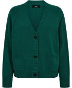 Weekend Max Mara Messina Kvinde Bordeaux Cardigans Str L - Uld hos Mag...