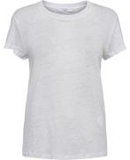 IRO Third Kvinde White Kortærmede T-shirts Str L - hos Magasin