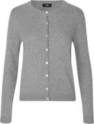 RM by Rosemunde Rmwsofia Wool LS Cardigan Kvinde Grå Cardigans Str L -...