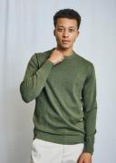 Bruun & Stengade BS Jupiter Regular Fit Knitwear Mand Army Sweaters St...