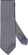 ETON Motif Print Silk Tie 80 - Slips hos Magasin