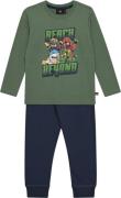 LEGO kidswear/LEGO børnetøj Lwagan 111 Pyjamas Str 104 cm - Green Natt...