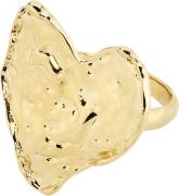 Pilgrim Ryan Ring Goldplated one size - Ringe hos Magasin