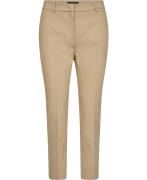 Weekend Max Mara Vite Kvinde Sand Bukser Slim Fit Str 40 - hos Magasin