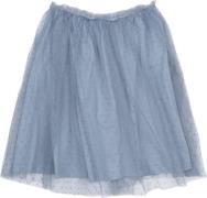 The New Tnnarice Skirt Str 110-116 cm/5-6 år - Ashley Blue Nederdele h...