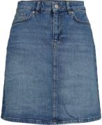 Part Two Olenapw SK Kvinde Blue Denim Korte Nederdele Classic Fit Str ...