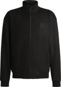 BOSS Sutton Suede Mand Sort Sweatshirts Str L - hos Magasin