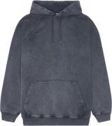 Woodbird Wbpaw Washed Hoddie Mand Black Hoodies Str L - hos Magasin