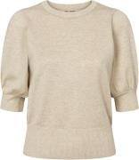 Rue de Femme 7493 Sorrel Knit Kvinde Sand Sweaters Str L - hos Magasin