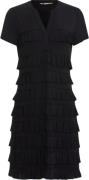 PBO 4329 Jolaf Dress Kvinde Black Midi Kjoler Str L - hos Magasin