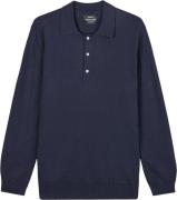 Mads Nørgaard - Copenhagen Tight Cotton Tristan Knit Mand Blå Sweaters...