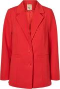 PBO 4159 Lavanna Blazer Kvinde Aurora Red Blazere Str 40 - hos Magasin