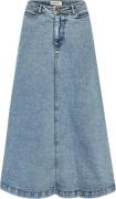 Lollys Laundry Lunall Maxi Skirt Kvinde Blue Maxi Nederdele Str L - De...