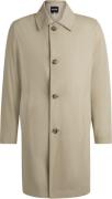 BOSS Cclark-251 Mand Light Beige Frakker Classic Fit Str 46 - hos Maga...