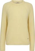 Mos Mosh Mmtammy Thora Knit Kvinde French Vanilla Sweaters Str L - hos...