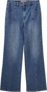 Sofie Schnoor Jeans Kvinde Denim Blue Wide Jeans Str 40 - Denim hos Ma...