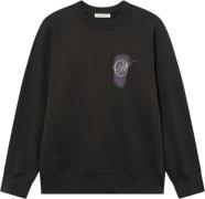 Wood Wood Wwhester Gestart Mand Licorice Sweatshirts Str L - hos Magas...