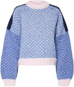 Pieces Pcremix LS High Neck Knit BC Kvinde Birch/design 3b Sweaters St...