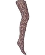 Sneaky Fox Leopard Pantyhose 50 Denier Strømpebukser - hos Magasin