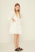 Designers Remix Girls G Sandra Broderie Wide Dress Str 164 cm / 14 år ...