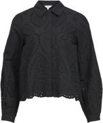 Object Objbitten L/S RE Shirt Noos Kvinde Black Skjorter Regular Fit S...