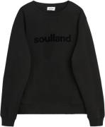 Soulland Bay Sweatshirt Mand Sort Sweatshirts Str M/L - Bomuld hos Mag...