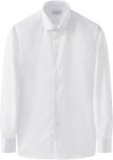 ETON Slim Fit White Signature Twill Shirt Mand Hvid Langærmede Skjorte...