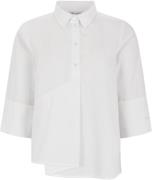 esmé studios Escoban Blouse Kvinde White Langærmede Bluser Str L - Bom...