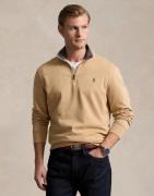 Polo Ralph Lauren Double Knit Jerseylsl-knt Mand Classic Camel Heather...