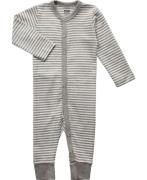 Magasin Laurits 9G Baby Bodysuit Str 68 Light Grey Mel / Star White St...