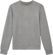 Mos Mosh Gallery Mmgabel Crew Neck Sweat Mand Grey Melange Sweatshirts...