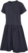 Hummel Hmlmaria Dress S/S Str 8 år / 128 cm - Blå Kjoler hos Magasin