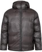 Rains Kevo Puffer Jacket W4t3 Kvinde Grey Regnjakker Str L - Nylon hos...