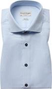 Bruun & Stengade BS Minaur Slim Fit Shirt Mand Light Blue/white Langær...