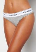 Calvin Klein CK Cotton Thong 020 Grey Heather XS