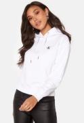 Calvin Klein Jeans CK Embroidery Hoodie YAF Bright White XS