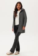 ONLY Sedona Light Coat Dark grey melange S