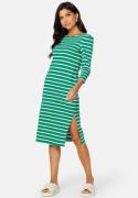 Happy Holly Yulia striped dress White / Striped 44/46