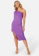 BUBBLEROOM Reya one shoulder dress Purple S