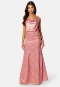 Bubbleroom Occasion Lucie Jacquard Gown Old rose 34