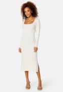 BUBBLEROOM Osminda knitted cut out dress Cream XL