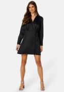 BUBBLEROOM Destinee wrap dress Black 44