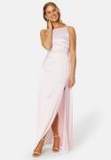 Bubbleroom Occasion Laylani Satin Gown Powder pink 36