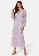 VERO MODA Noabelle V-Neck Dress Lavender Frost AOP:M M