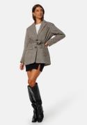 BUBBLEROOM Honor Wool Blend Blazer Brown 40